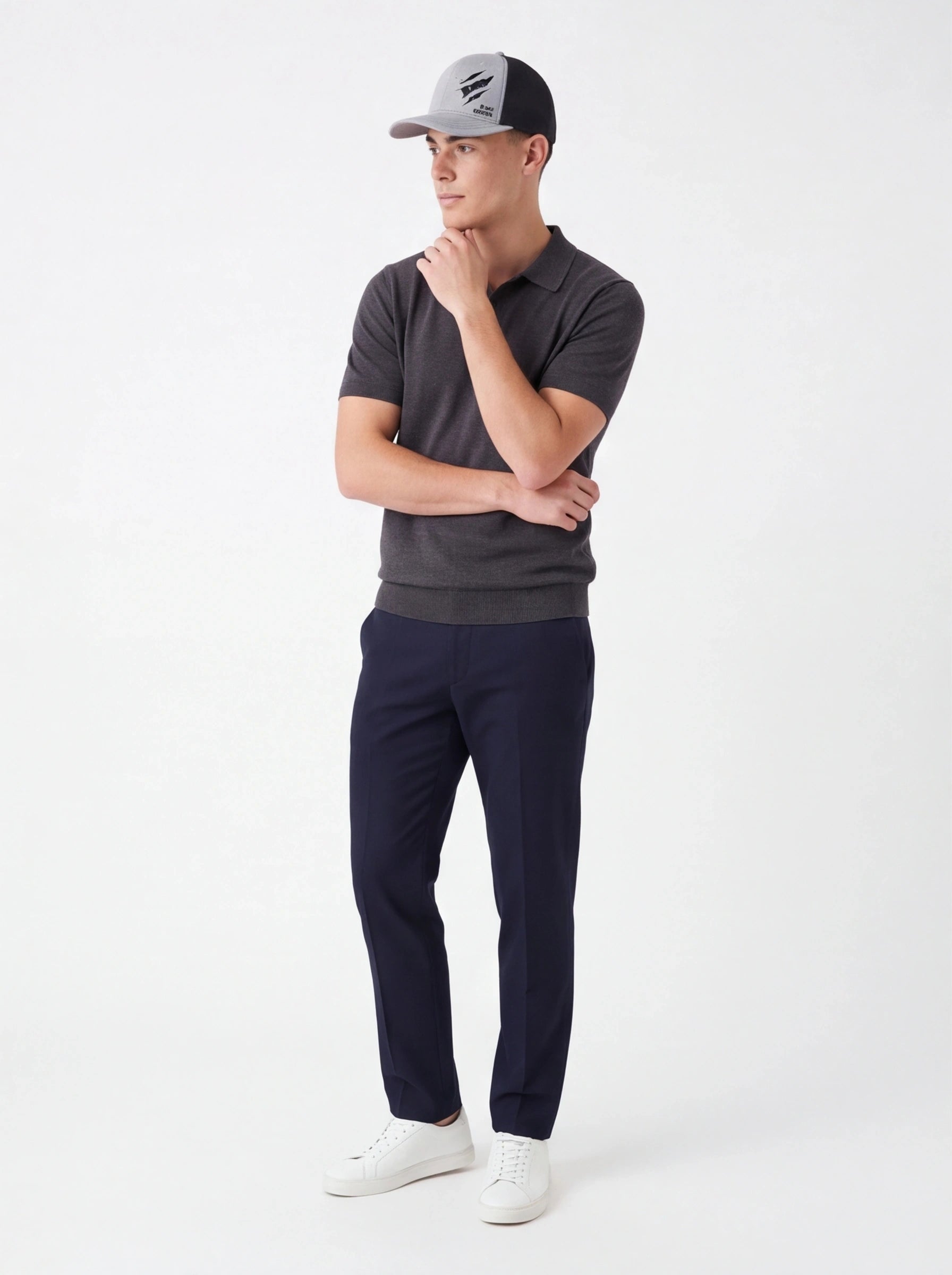Casual Polyester Cap for Men